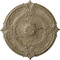 Ekena Millwork Attica Acanthus Leaf Medallion (Canopies up to 3 1/4"), 30 1/8"OD x 1 1/2"P, Gobi Desert Crackle CM30ATGDC - alternate 1